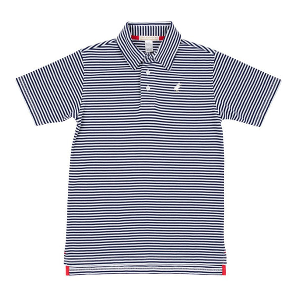 PRIM PROPER POLO NAVY STRIPE