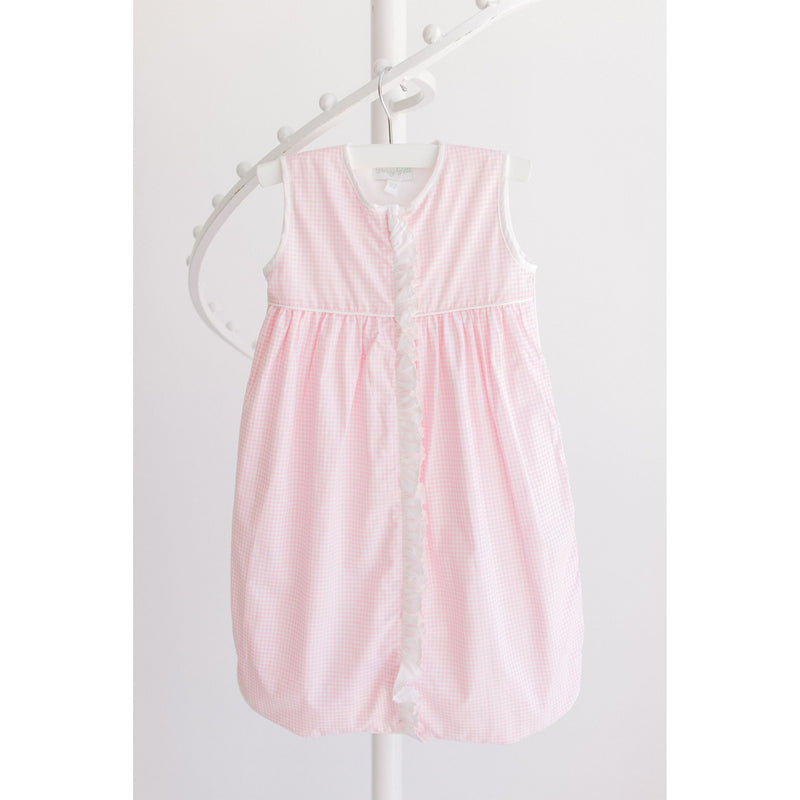 PINK GINGHAM SLEEP SACK