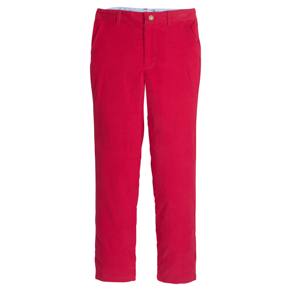 CLASSIC PANT RED CORDUROY