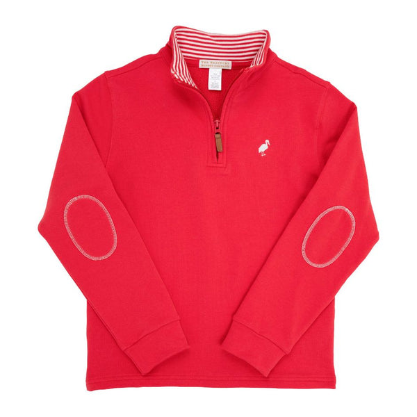 HAYWORD HALF ZIP RED