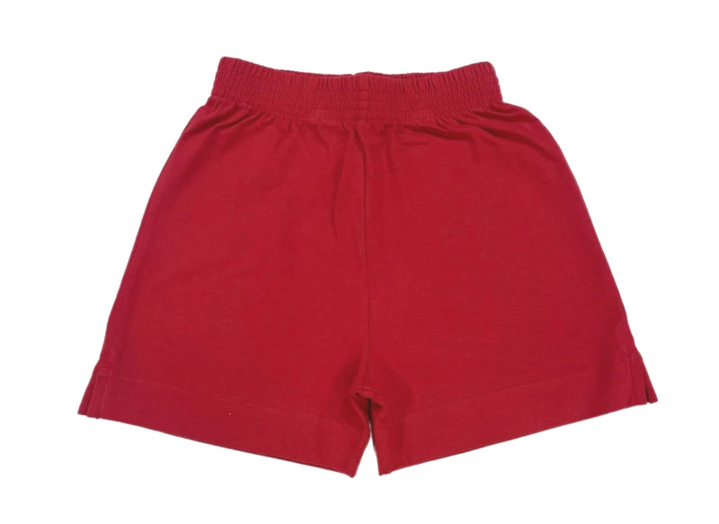RED TWILL BASIC SHORT