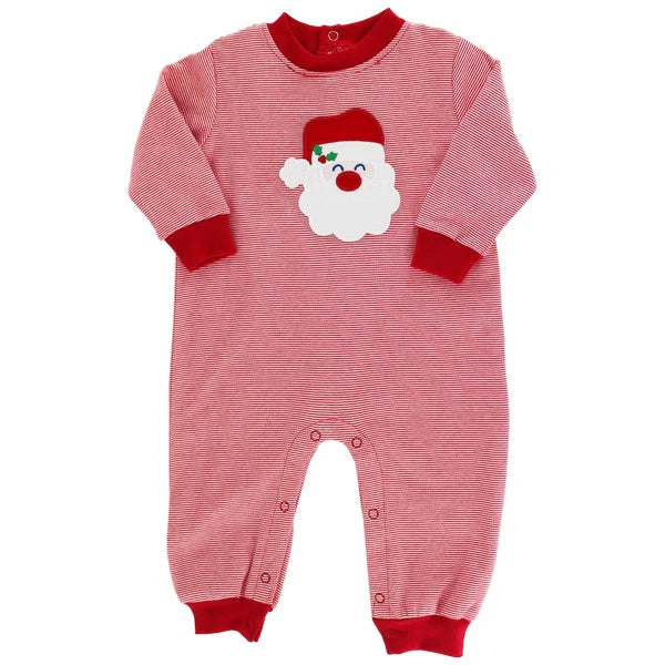 SANTA KNIT ROMPER