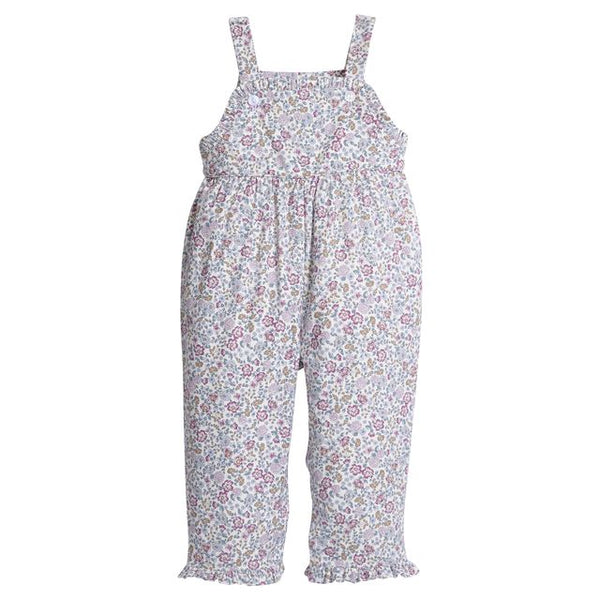 RUFFLED OVERALL MARGAUX FLORAL