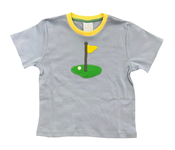 GOLF APPLIQUE TEE