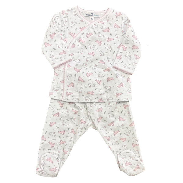 BUNNY HOP FOOTED PANT SET