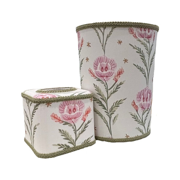PRIMROSE WASTEBASKET SET