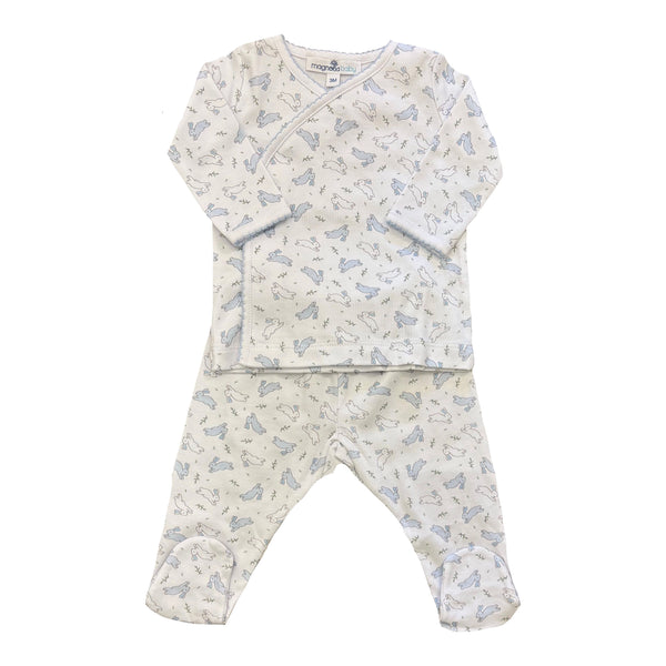 BUNNY HOP FOOTED PANT SET