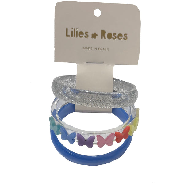 BUTTERFLIES SPRING  BANGLES