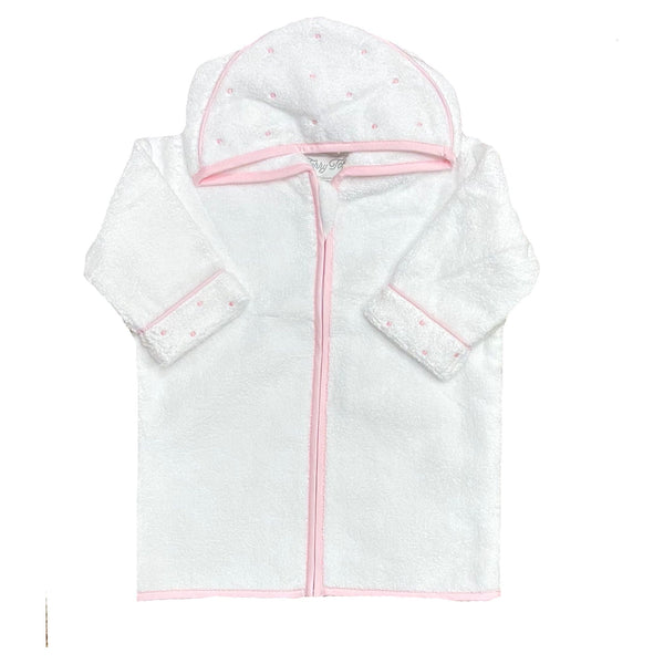 BABY BATHROBE WITH DOTS