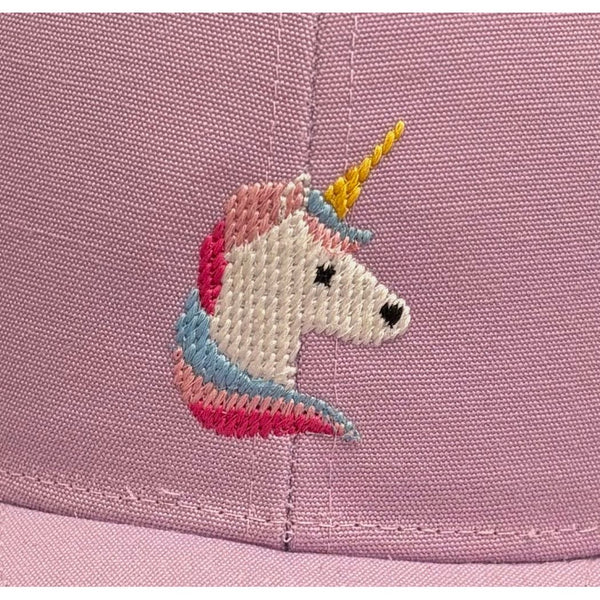 UNICORN ON LAVENDER HAT