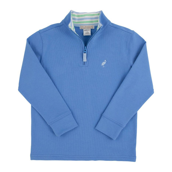 HAYWORD HALF ZIP SUNRISE BLVD BLUE