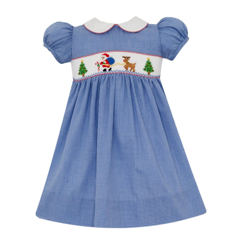 SANTA WITH REINDEER DRESS