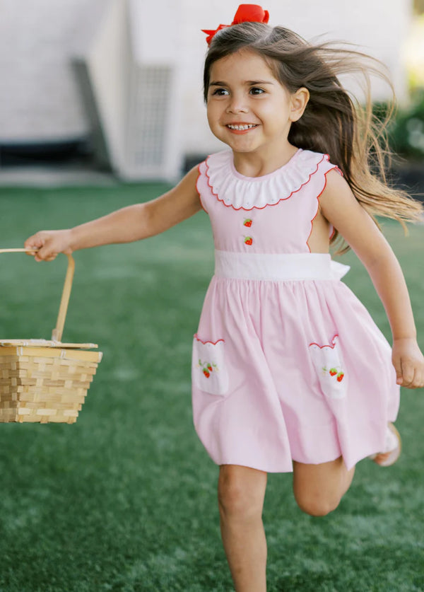 SAVANNAH STRAWBERRY DRESS