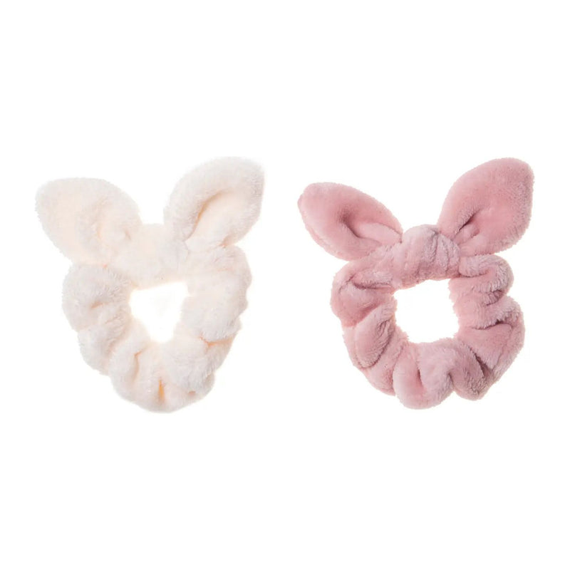 FLUFFY BUNNY EARS SCRUNCHIES