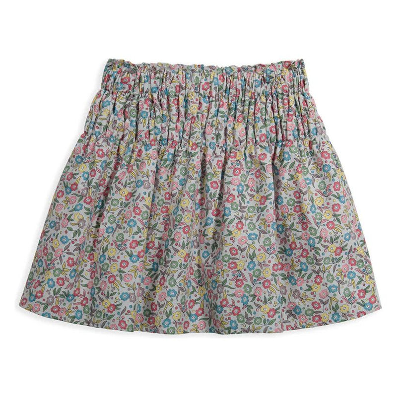 VERANDA FLORAL SMOCKED SKIRT