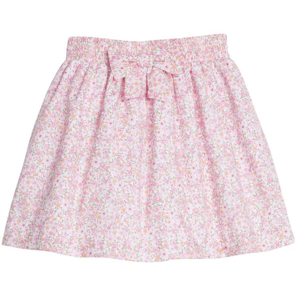 BOW SMOCKED SKIRT OAKLEIGH FLORAL