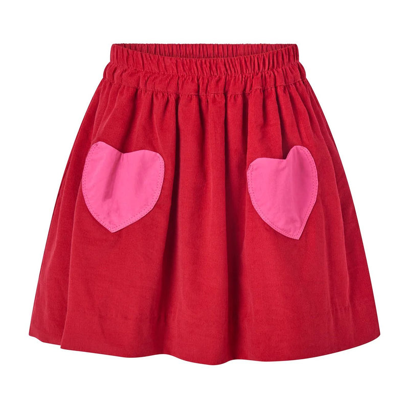 HEART POCKET PULL ON SKIRT