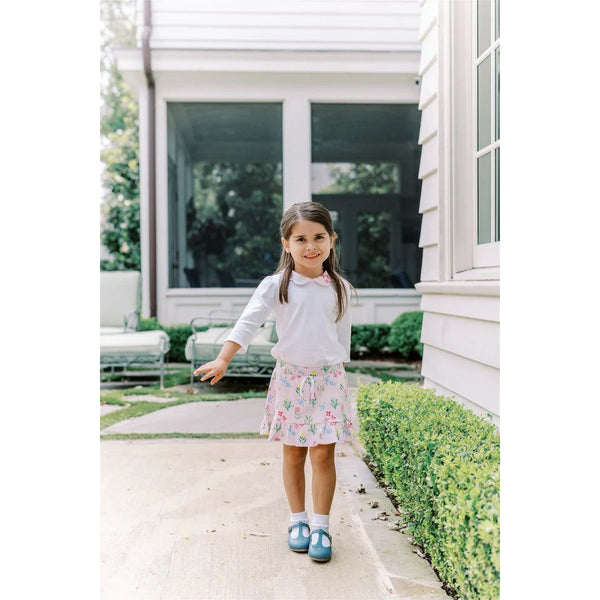 ENGLISH GARDEN RUFFLE SKORT