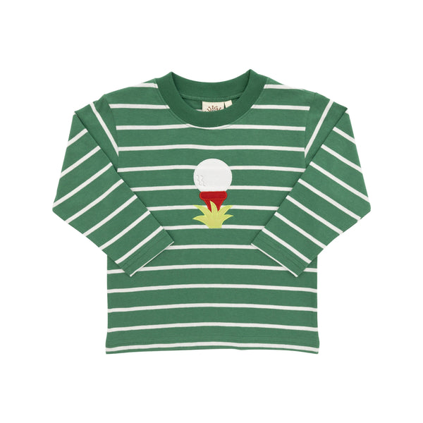 LONG SLEEVE STRIPE TEE GOLF BALL