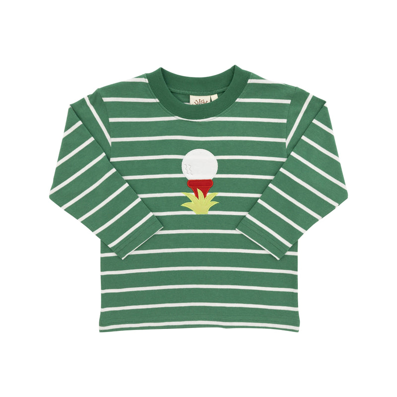 LONG SLEEVE STRIPE TEE GOLF BALL
