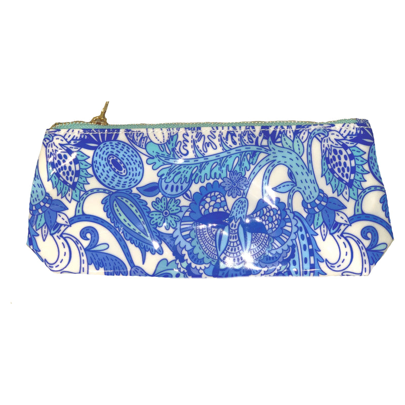 GLOSS BLUE PAISLEY SMALL BAG