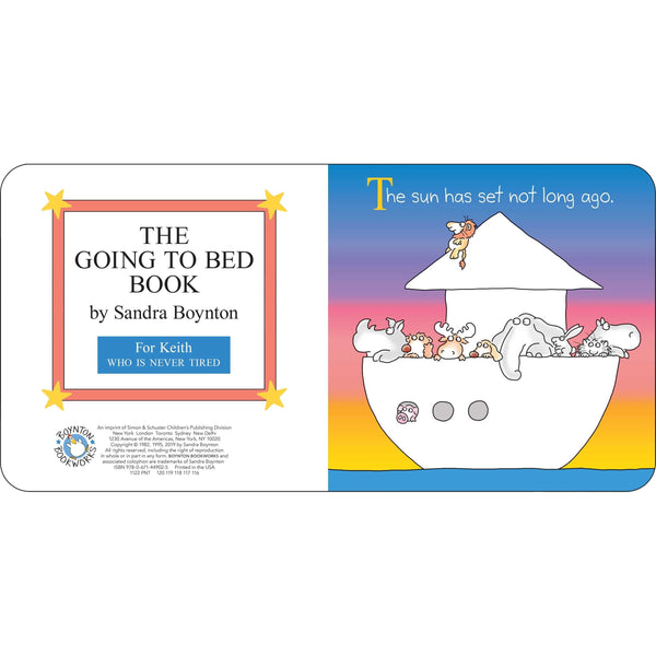 THE GOING TO BED BOOK