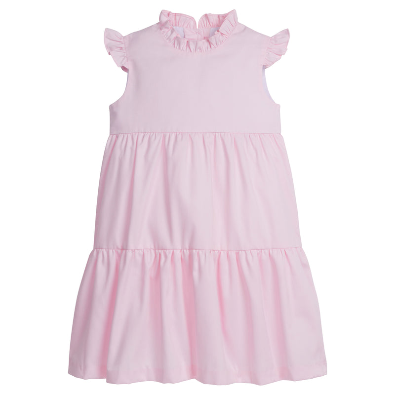 PIQUE TIERED CHARLESTON DRESS