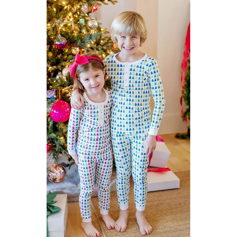 ALDEN PJ SET CHRISTMAS TREE BRIGHT