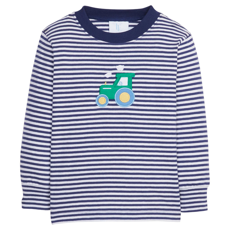 APPLIQUE TRACTOR T-SHIRT