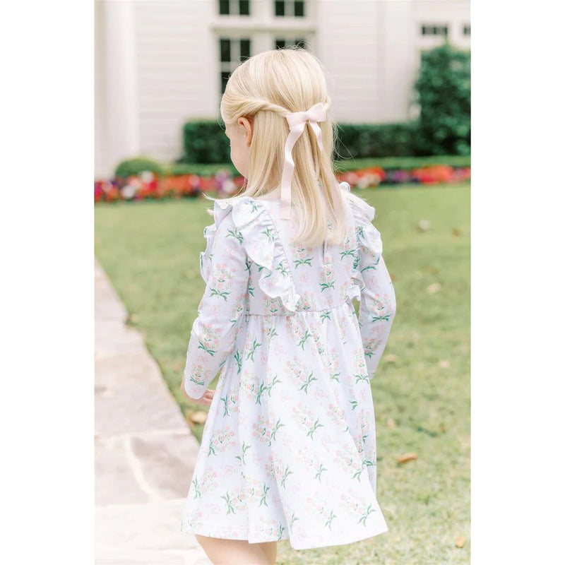 MARGOT LONG SLEEVE TWIRL DRESS