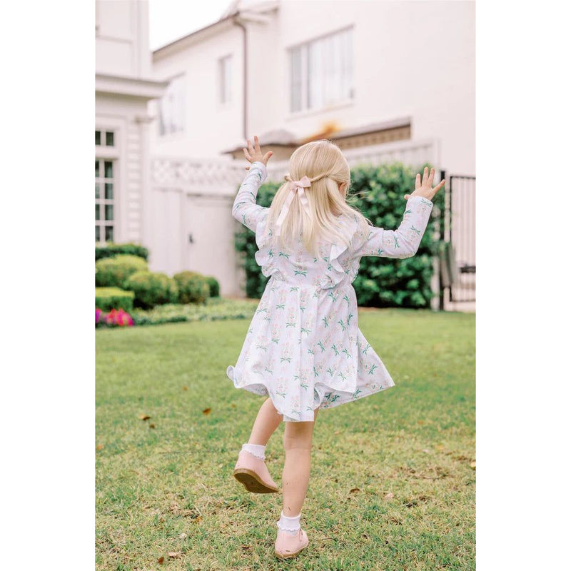 MARGOT LONG SLEEVE TWIRL DRESS