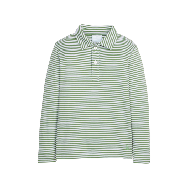 STRIPE POLO WATERCRESS