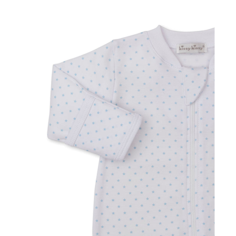 TEDDY BEAR LOVE FOOTIE WITH ZIPPER