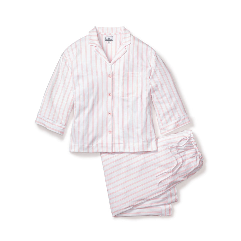OLIVIA PINK STRIPE WIDE LEG PJ