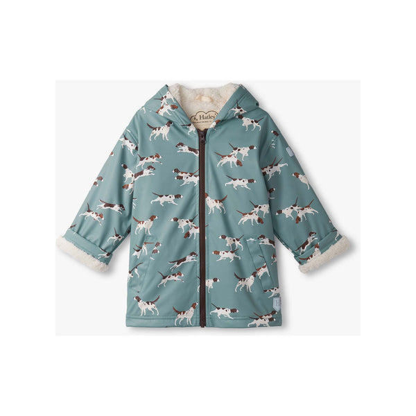 ON THE HUNT SHERPA LINED RAIN JACKET