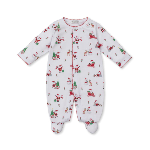 CHRISTMAS CAPER PRINT FOOTIE