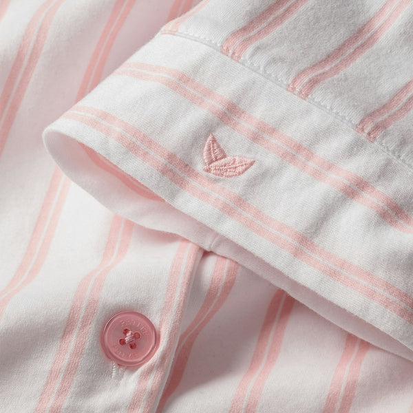 OLIVIA PINK STRIPE WIDE LEG PJ