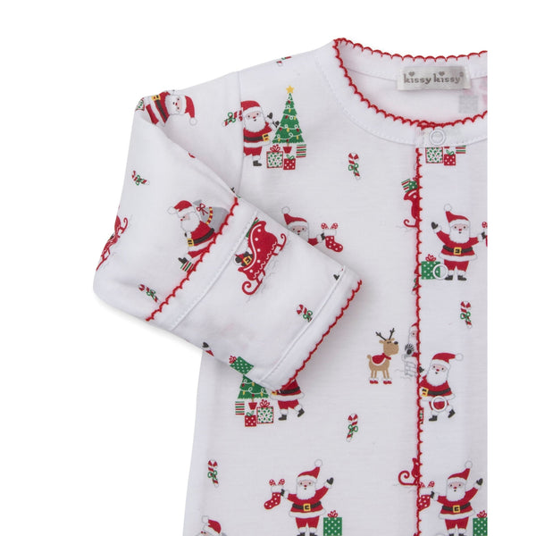 CHRISTMAS CAPER PRINT FOOTIE