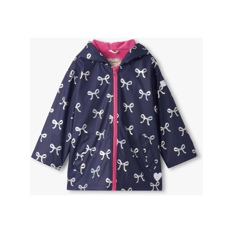 FOIL BOWS RAIN JACKET