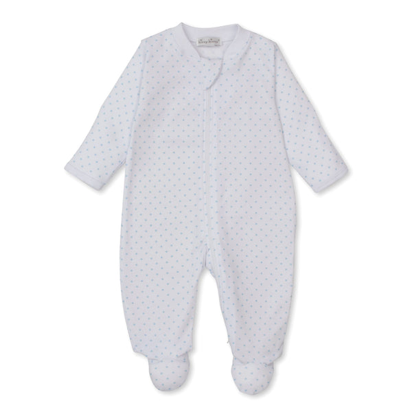 TEDDY BEAR LOVE FOOTIE WITH ZIPPER