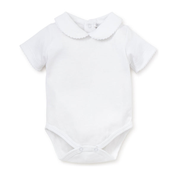 SHORT SLEEVE BODYSUIT BEBE COLLAR