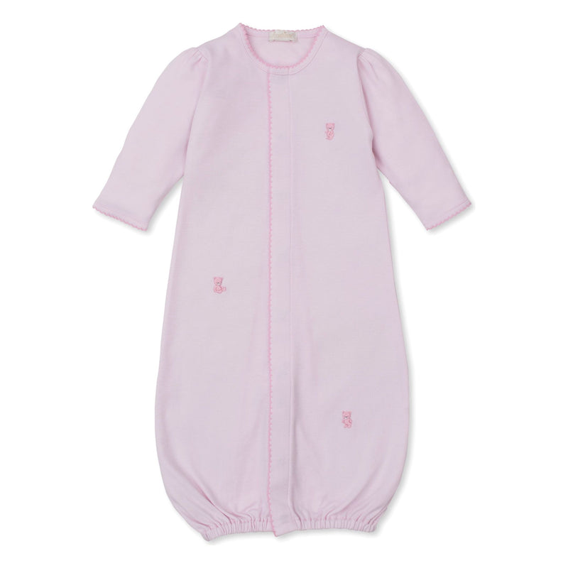 TEDDY BEAR TIME EMBROIDERED CONVERTER GOWN