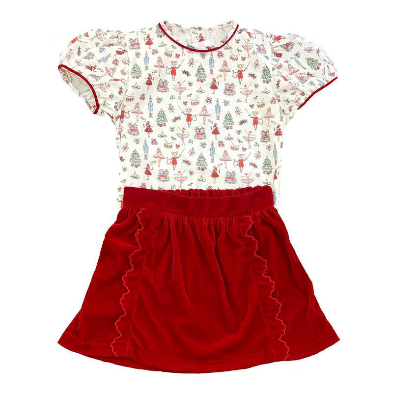 KATE SKIRT SET NUTCRACKER