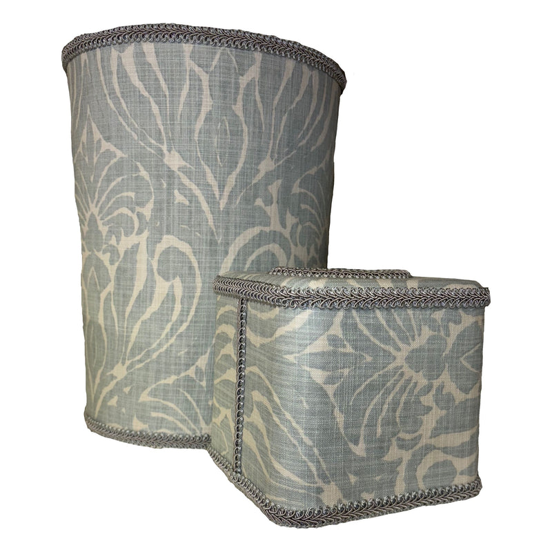 REGENCY WASTEBASKET & TISSUE SET