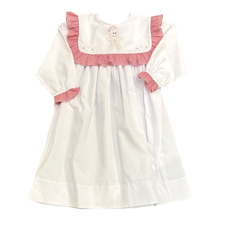 RED CHECK GINGERBREAD DRESS