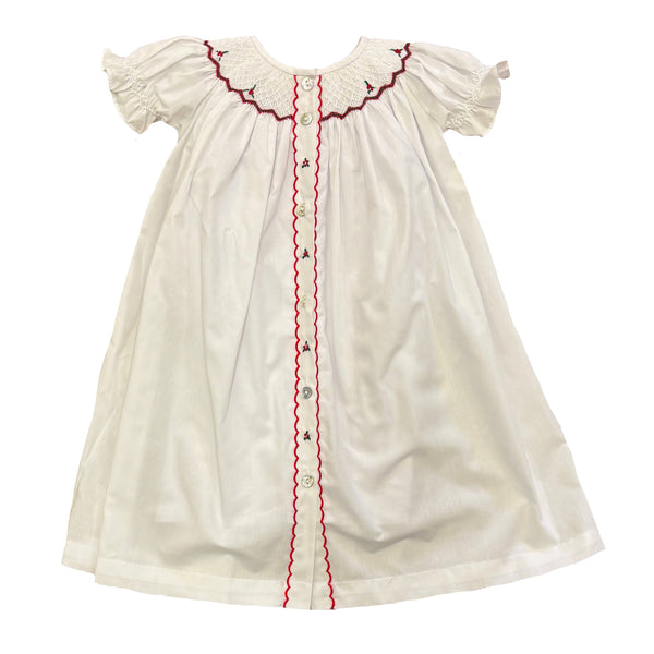 CHRISTMAS BABY DAYGOWN