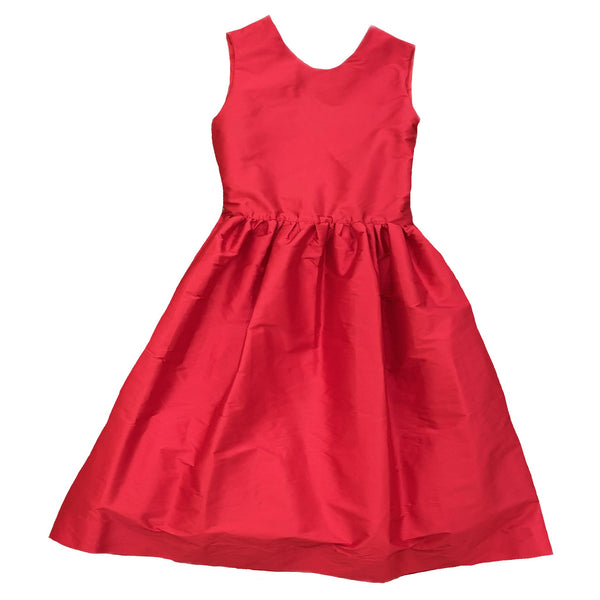 RED DRESS WITH BOW