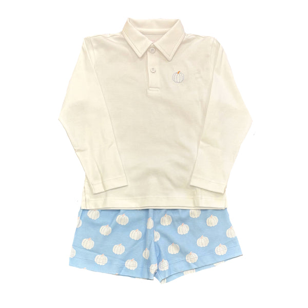 CONRAD SHORT SET BLUE PUMPKIN