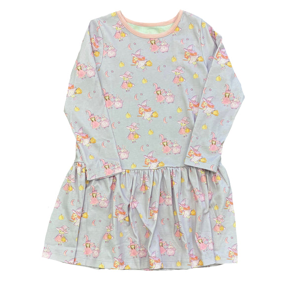 LOREN DRESS - DOUBLE DOUBLLE TOIL AND TROUBLE