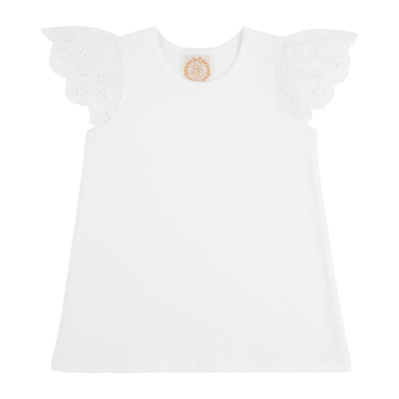 ELLEN'S EYELET TOP